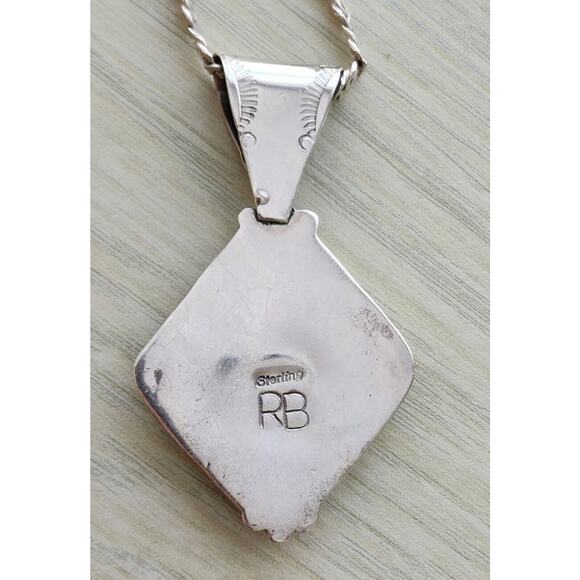 NECKLACE-Vintage-Turquoise-Rose Quartz-Onyx-Green Malachite-Long - Picture 7 of 16